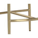 Heloise 36 inch Milliken Cognac Counter Stool